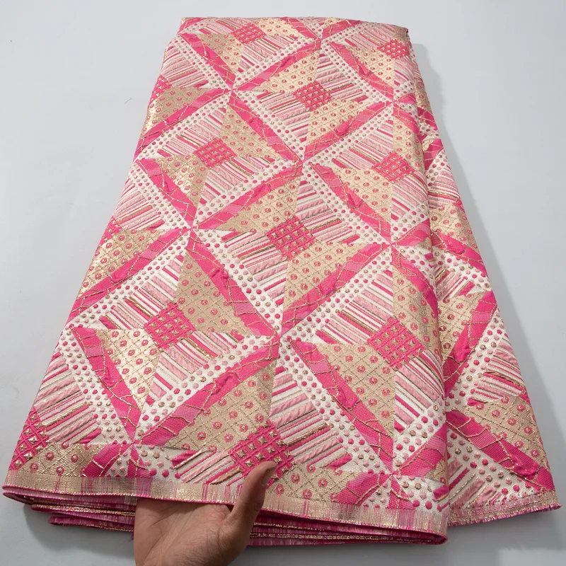 Элегантная дамасская тюлевая ткань 2024 высококачественная Kruevda Kruzhva для женщин