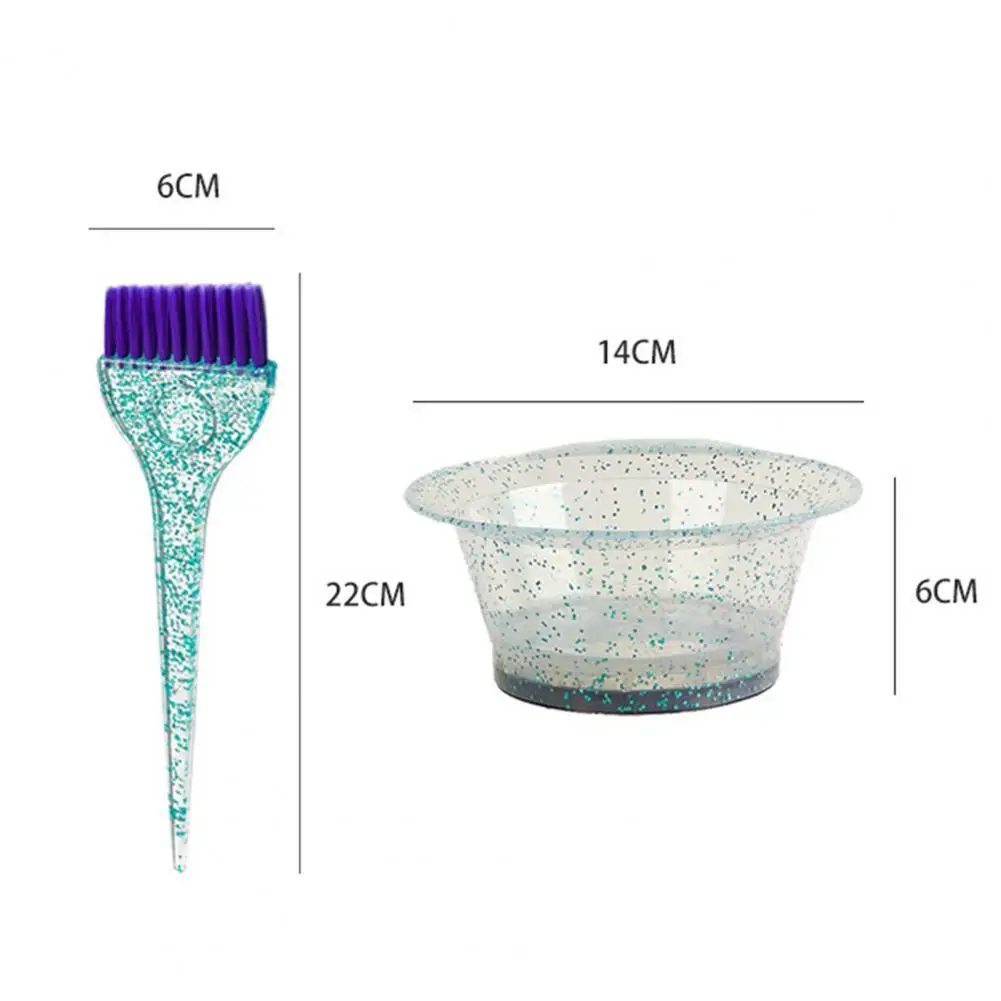 

Uniformly Shading Mini Tint Dye Bleach Comb Salon Accessories for Female