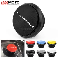 m202 5 with logo motorcycle aluminum engine plug cap oil filter cover for ducati panigale 899 959 11991199s 12991299s v4v4s