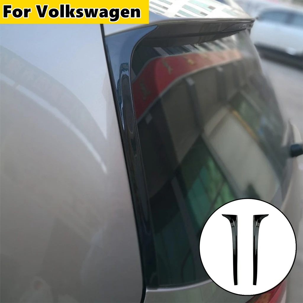 

2 шт., автомобильный спойлер на заднее стекло для Volkswagen VW Golf 7 MK7 Rline 2014 2015 2016 2017 2018