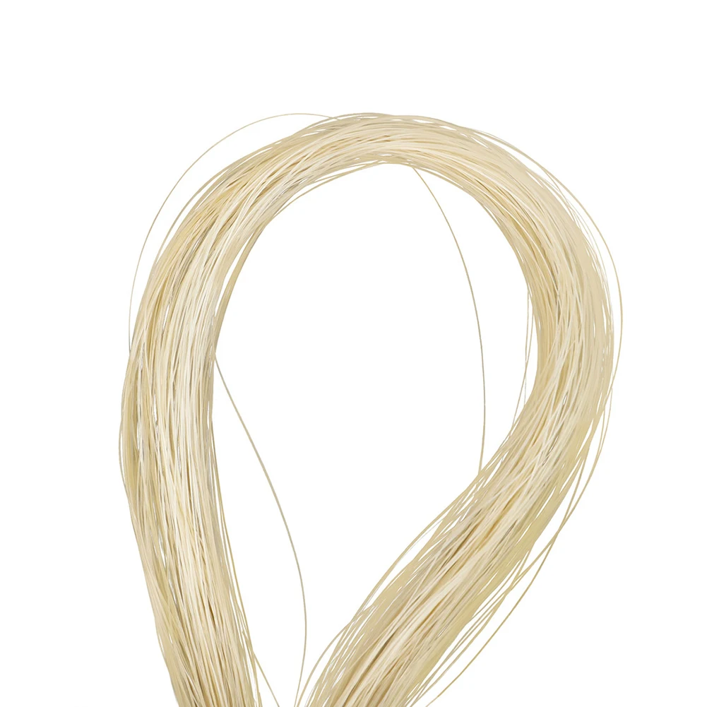 5-1 бант для скрипки лошадиный волос небеленый конский белый лук 4/4