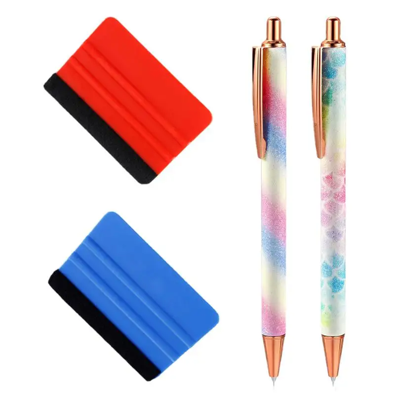 

Pin Pen Weeding Tool Glitter Vinyl Weeding Tool Vinyl Weeding Tool Kit Includes 2 Retractable Weeding Pen And 2 Scrapers For DIY