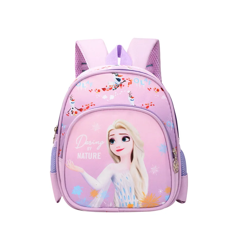 Disney Frozen Kindergarten Bag For Girls Elsa Anna Student Shoulder Orthopedic Backpack Age 3-8 Kids Christmas Gifts Mochilas