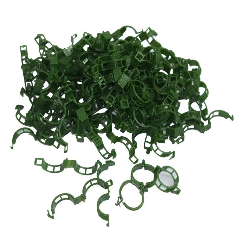 

400 PCS Garden Plant Support Clips, Tomato Clips, Trellis Clips, For Cucumber Flower Squash Vine, 1 Inch Inner Diameter Retail