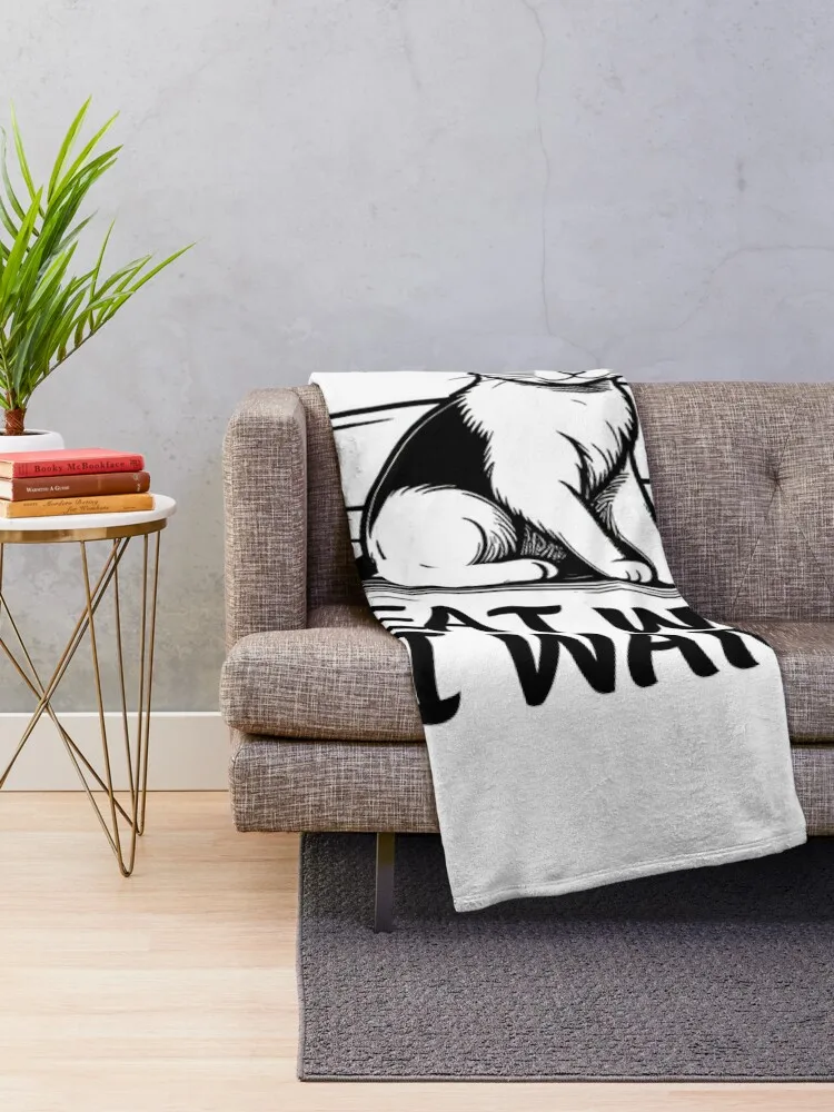 zzzz cat я ешь что хочу пледы одеяла украшения для диванов декоративные