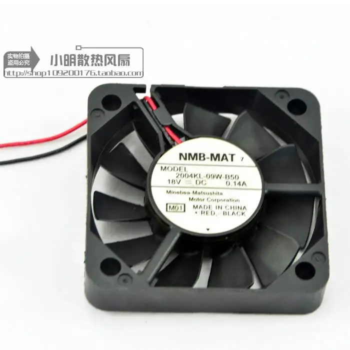 

ORIGINAL COOLING FAN 2004KL-09W-B50 5010 18V 0.14ACPU RADIATOR
