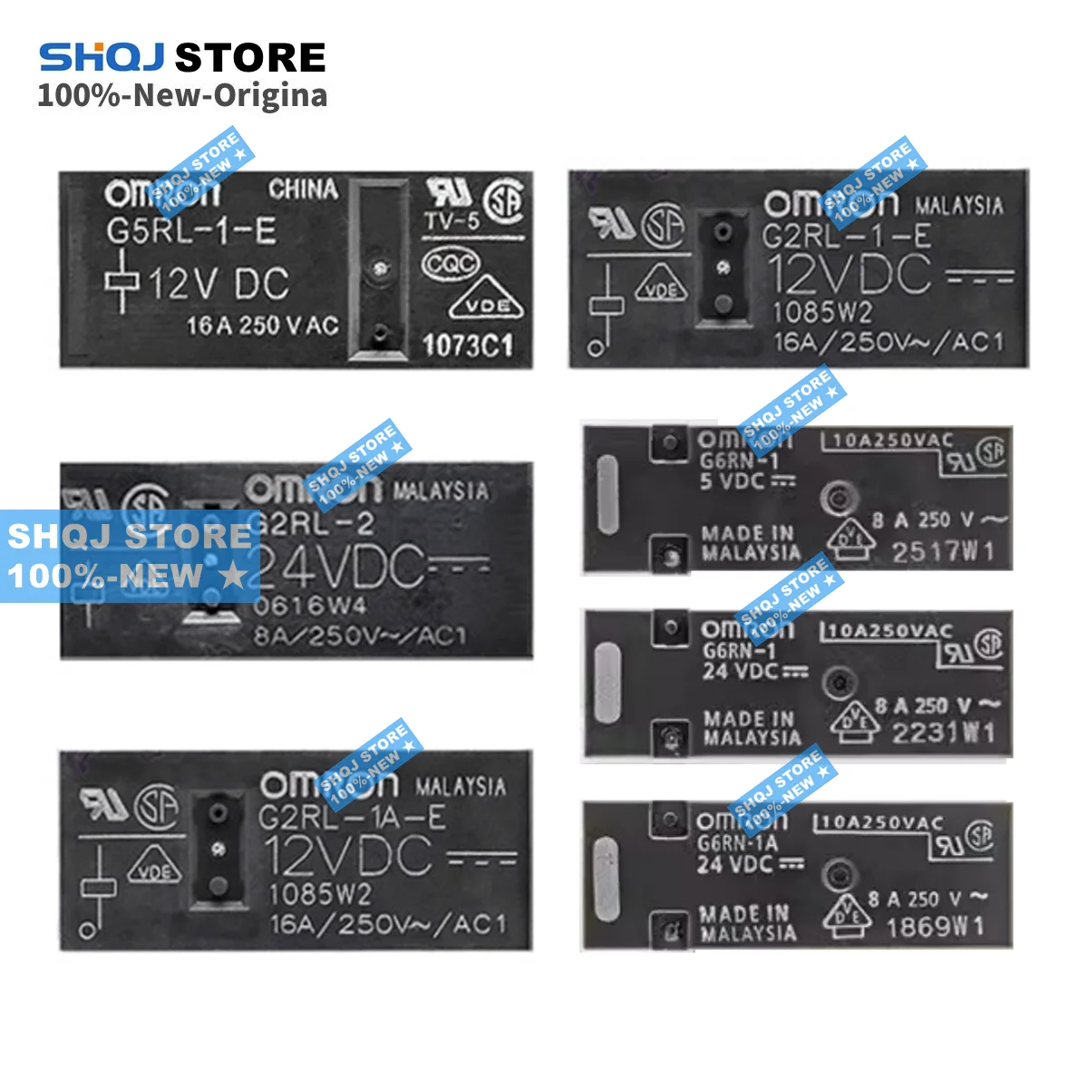 

SHQJ STORE, 10 шт., реле, оригинальное