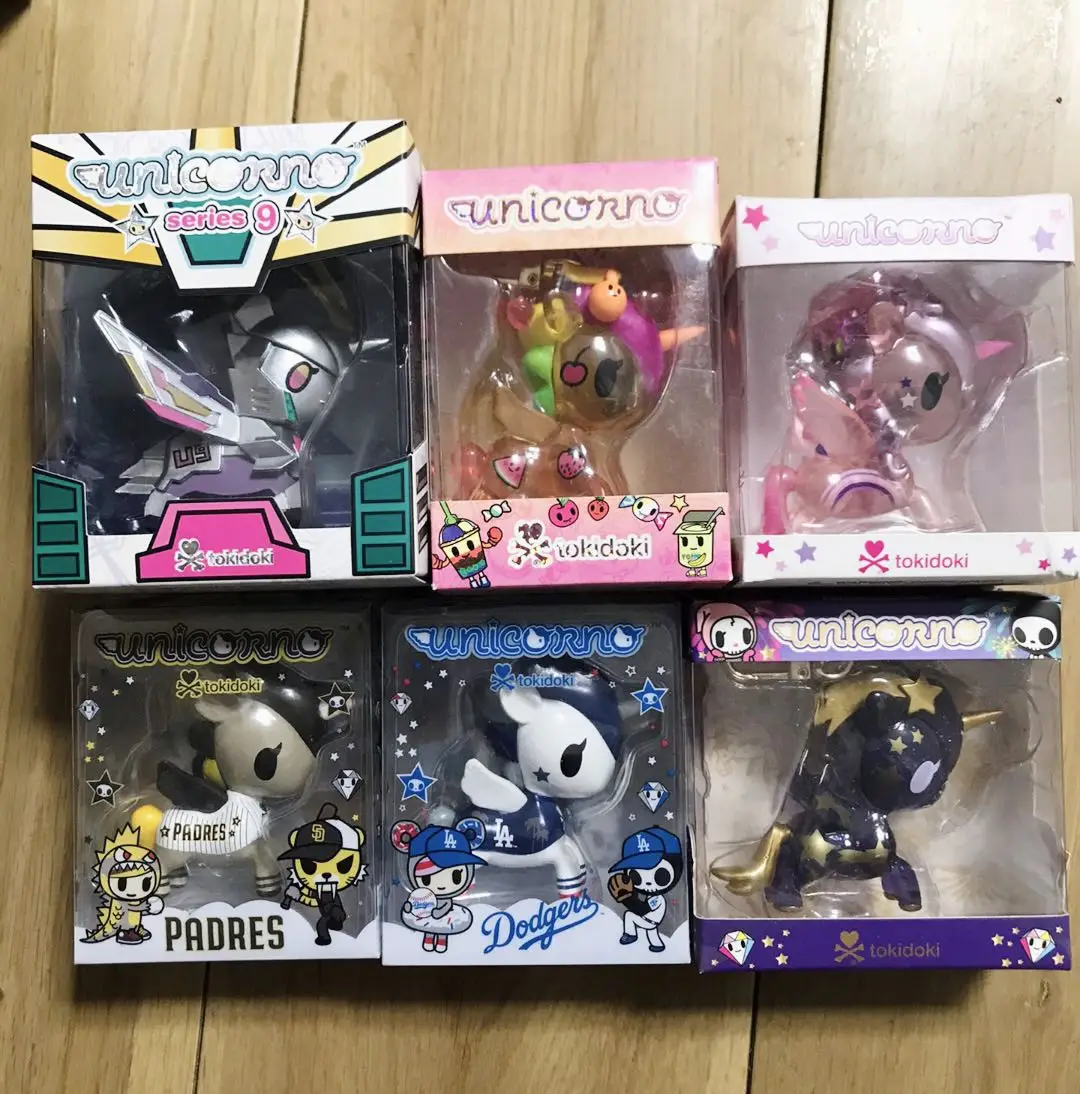 Фото Tokidoki Unicorno Pogo, эксклюзивная коллекционная фигурка с алмазным декором и альтернативными цветами, эксклюзивная для выставки, для взрослых. №1