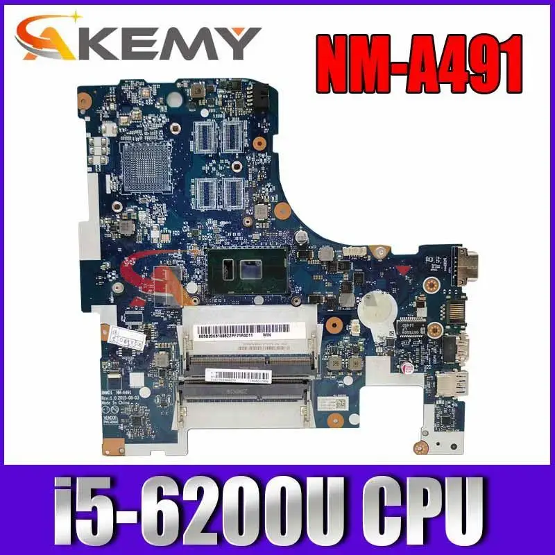 

Akemy Бесплатная доставка Для Lenovo ideapad 300-17ISK BMWD1 NM-A491 материнская плата для ноутбука