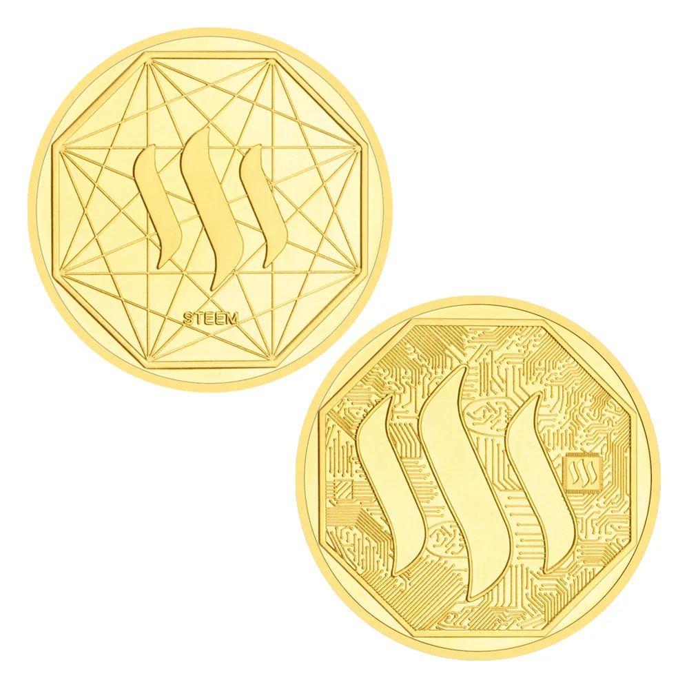 Криптовалюты STEEM, памятные коллекционерами, золотые, серебряные, с коллекцией чехол Криптовалюты STEEM, памятные коллекционерами, золотые, серебряные, с коллекцией чехол