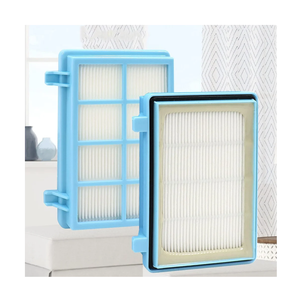 Комплект сменных фильтров для компактного и активного пылесоса FC8010/01 FC9331 FC9332 FC9555