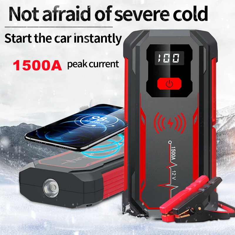 

Factory Wholesale Price 2000 Amp Jump Starter/Jump Starter Super Capacitor/Portable Car Battery Jump Starter