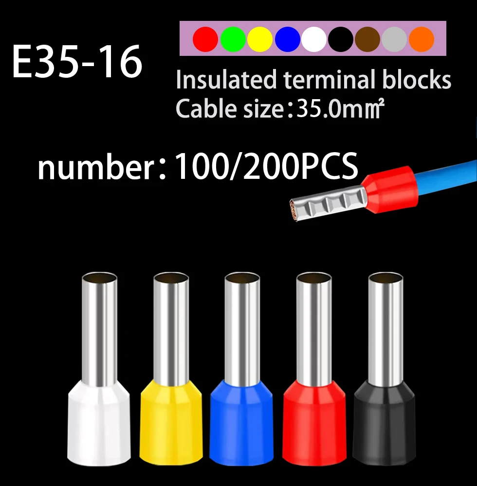 

100/200 шт./упаковка, оболочки для клемм