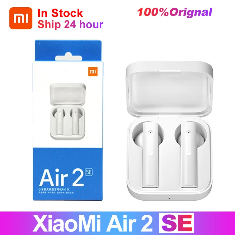 

Беспроводные наушники Xiaomi Air 2 SE TWS Bluetooth True Redmi Airdots S 2, гарнитура, игровые наушники, Беспроводные спортивные наушники