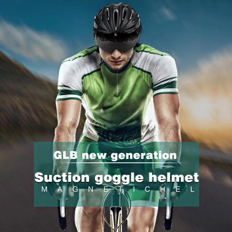 

Gub K80 Plus Dual Use Comfortable Cycling Helmet Magnet Adsorption Light Magnetic Goggles