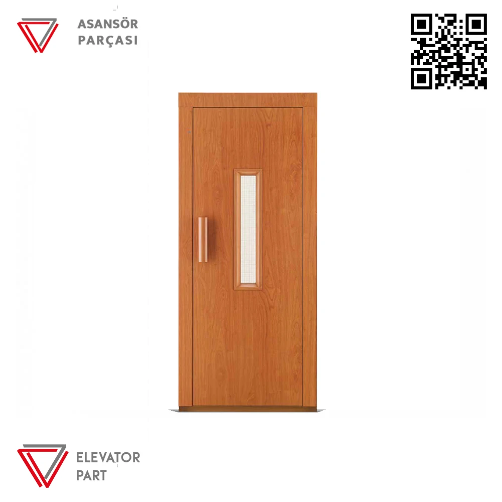 

DOOR LIFE - Door Life A6 Ahşap Boyalı 90lık Asansör Kapısı