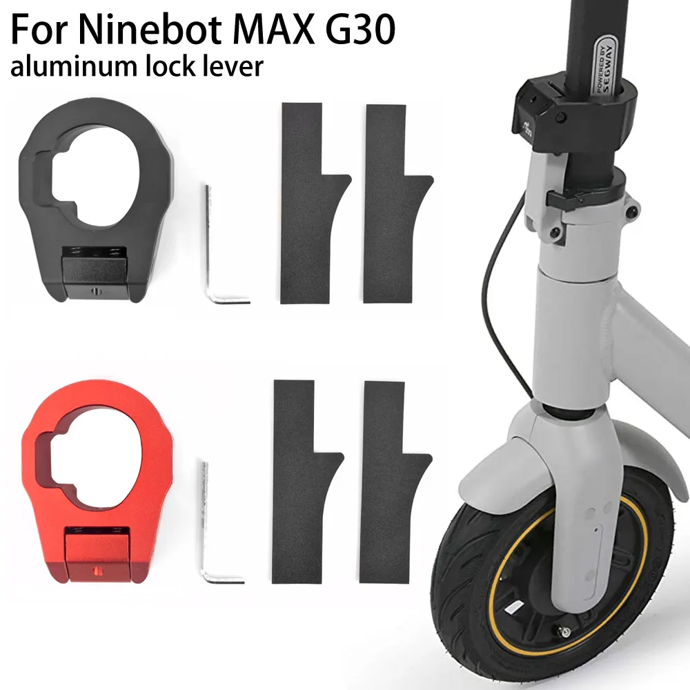 

Monorim Upgrade Folding Holder for Segway Ninebot MAX G30 G30D Electric Scooter Aluminium Lock Rod Vertical Clamp Folding Parts