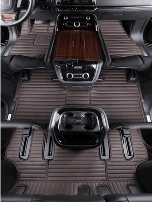 

High quality! Custom special car floor mats for Mercedes Benz GLS 400d 2023 X167 6 7 seats durable carpets for GLS400d 2022-2020