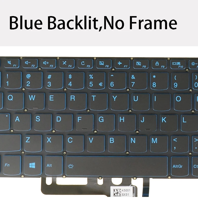 Клавиатура для Lenovo ideapad 320-15iap 320-15ast 320-15abr США немецкий QWERTZ LA испанский итальянский