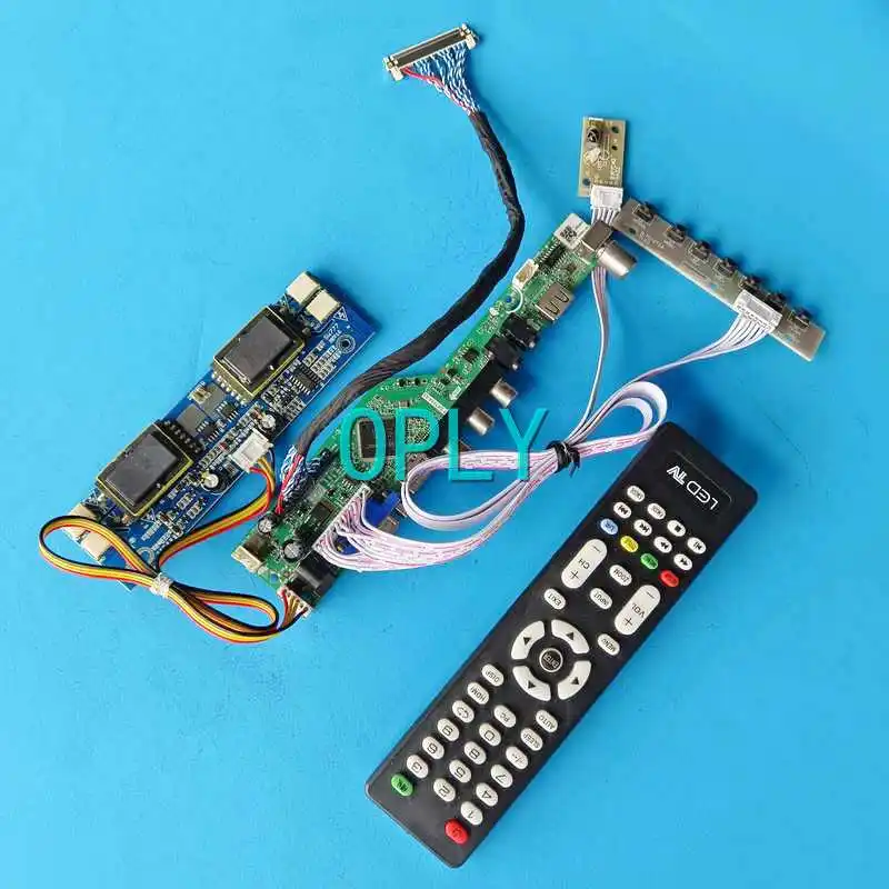 

For M240HW01 V0/V2/V4/V5 Laptop LCD Monitor Controller Board 24" DIY Kit VGA HDMI-Compatible AV USB LVDS 30 Pin 1920*1080 4CCFL