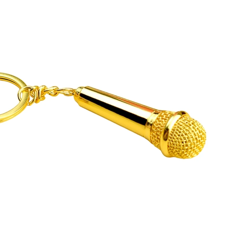 Брелок с микрофоном брелок в форме микрофона стильная сумка подвесной аксессуар