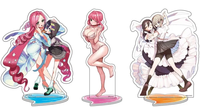 

Аниме Kiminokotoga Dai Ssukina 100 Ninnokanojo акриловая фигурка подставка фигурка игрушки для детей 1655