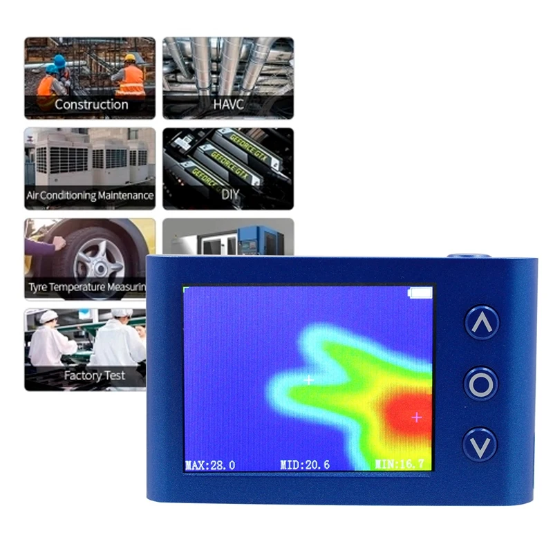 Инфракрасный Тепловизор MLX90640 ручной фотографический инфракрасный датчик