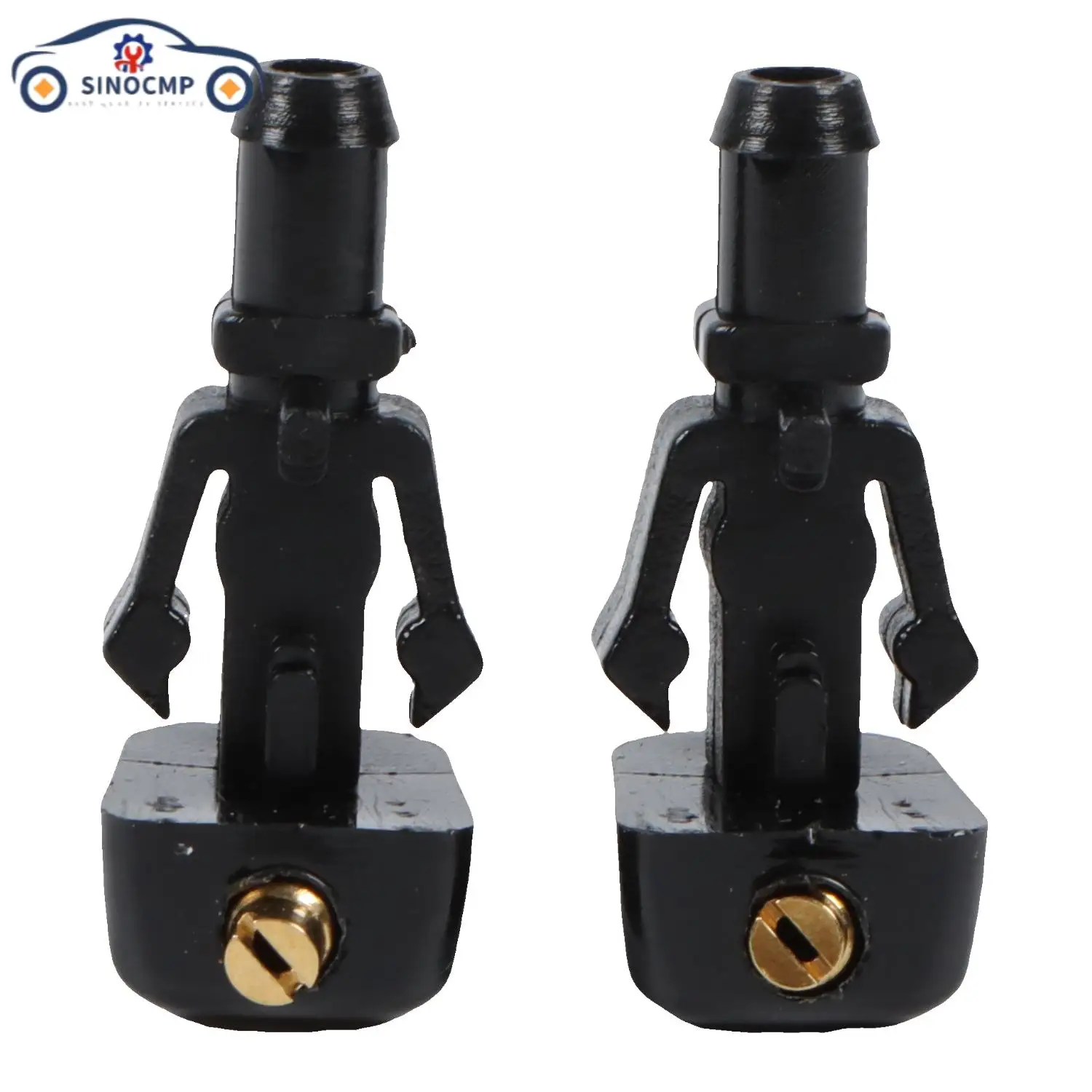 

2 шт., шланг форсунки омывателя переднего стекла 3w7z17603aa для Toyota Aygo 05-14 Ford F150 2004-2014