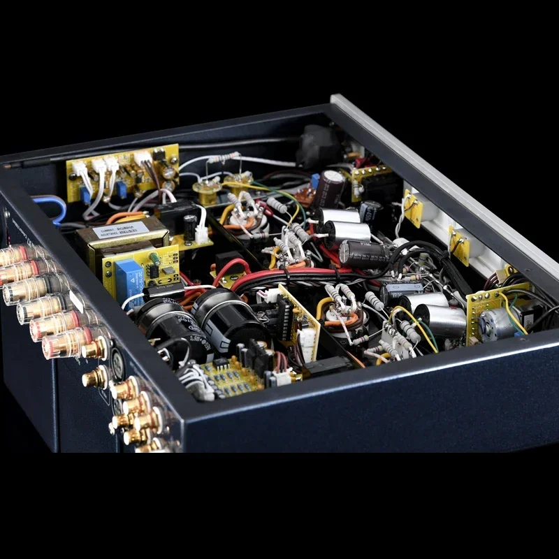 MUZISHARE X7 KT88 115 В 230 2 канала HiFi ламповый усилитель мощный аудио домашний музыкальный