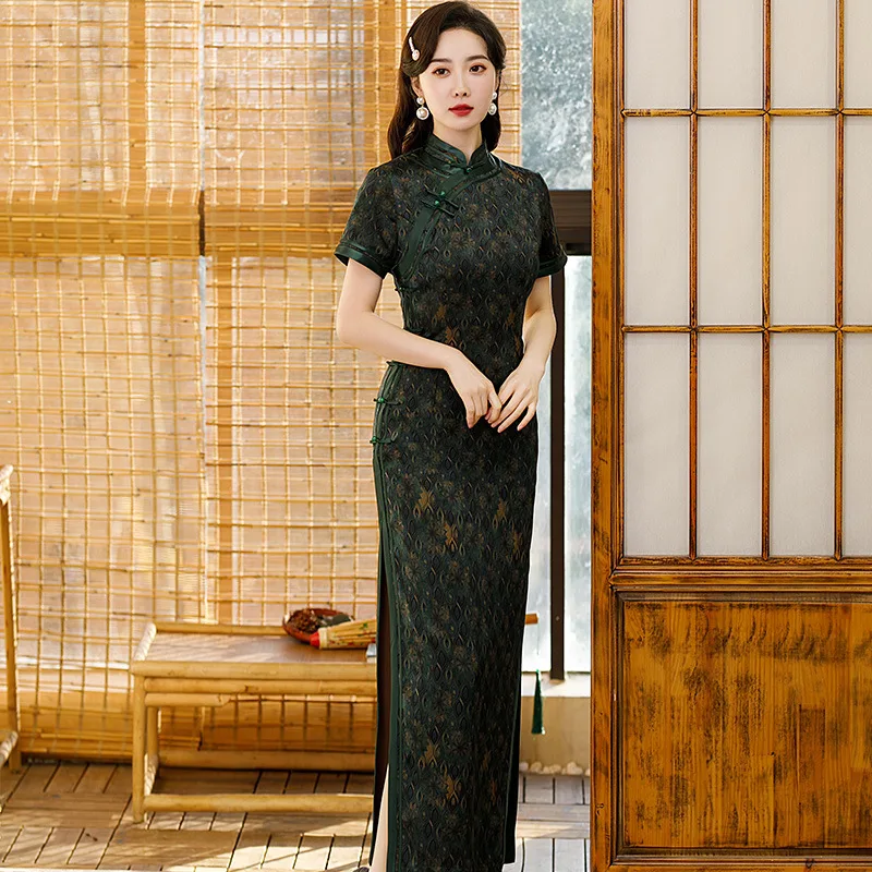 Пикантное женское кружевное традиционное облегающее вечернее праздничное