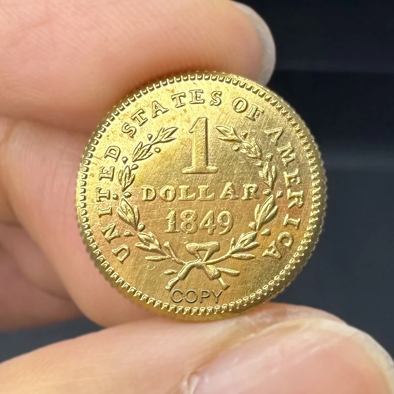 

Медные копии монет Статуя Свободы 18 мм