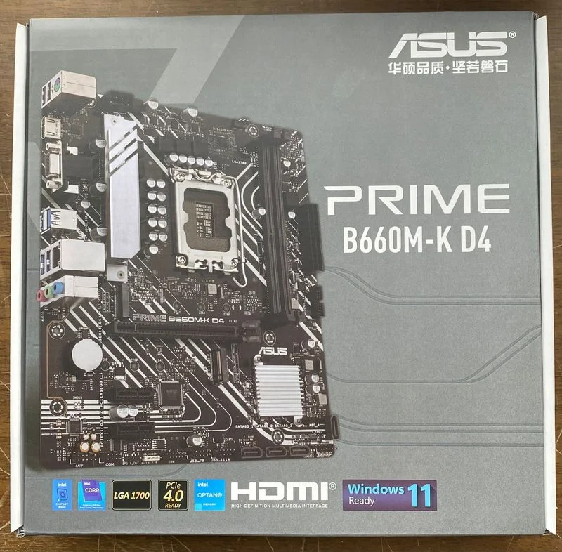 

PRIME B660M-K D4 Master Series DDR4 Motherboard