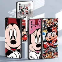 mickey mouse minnie case for samsung galaxy a50 a10 a70 a30 a20e a40 a20s a10s a10e a90 a80 a7 a9 2018 soft silicone phone cover