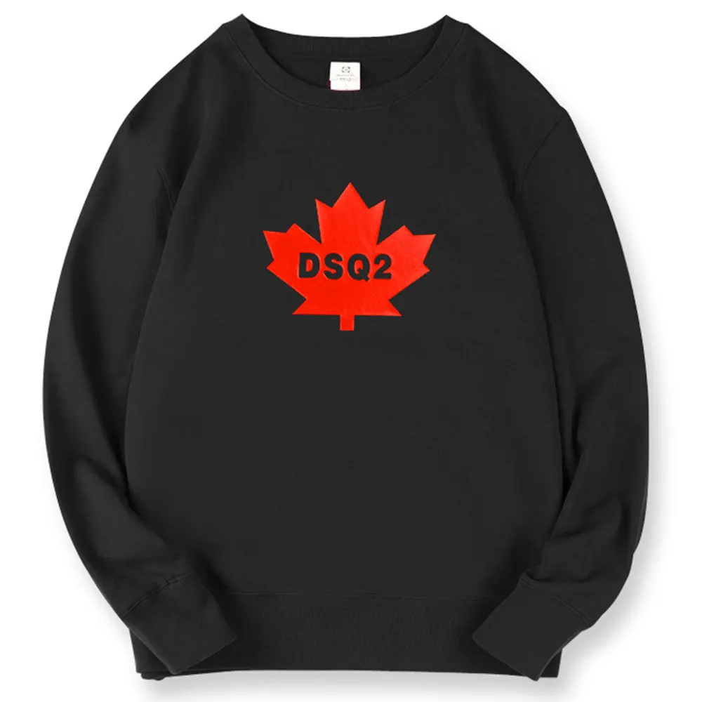 

Мужские повседневные пуловеры, свитшоты, брендовая спортивная одежда DSQ2 с принтом, пуловеры, мужские пуловеры из 100% хлопка, новые осенние св...