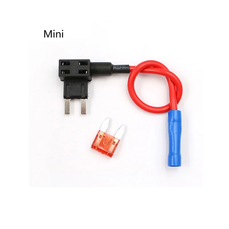 M/S/Mini ATM Auto Fuse Adapter tap Dual Circuit Holder For Car Truck with Blade