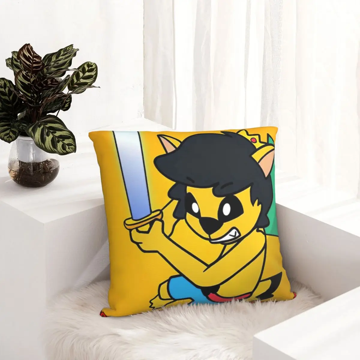

Mikecrack pillowcase printed cushion cover sofa waist pillow pillow cover
