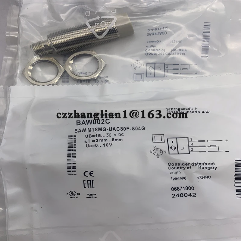 Совершенно новый Бесконтактный переключатель BAW0001 BAW 018-PB-1-K-03 один год гарантии