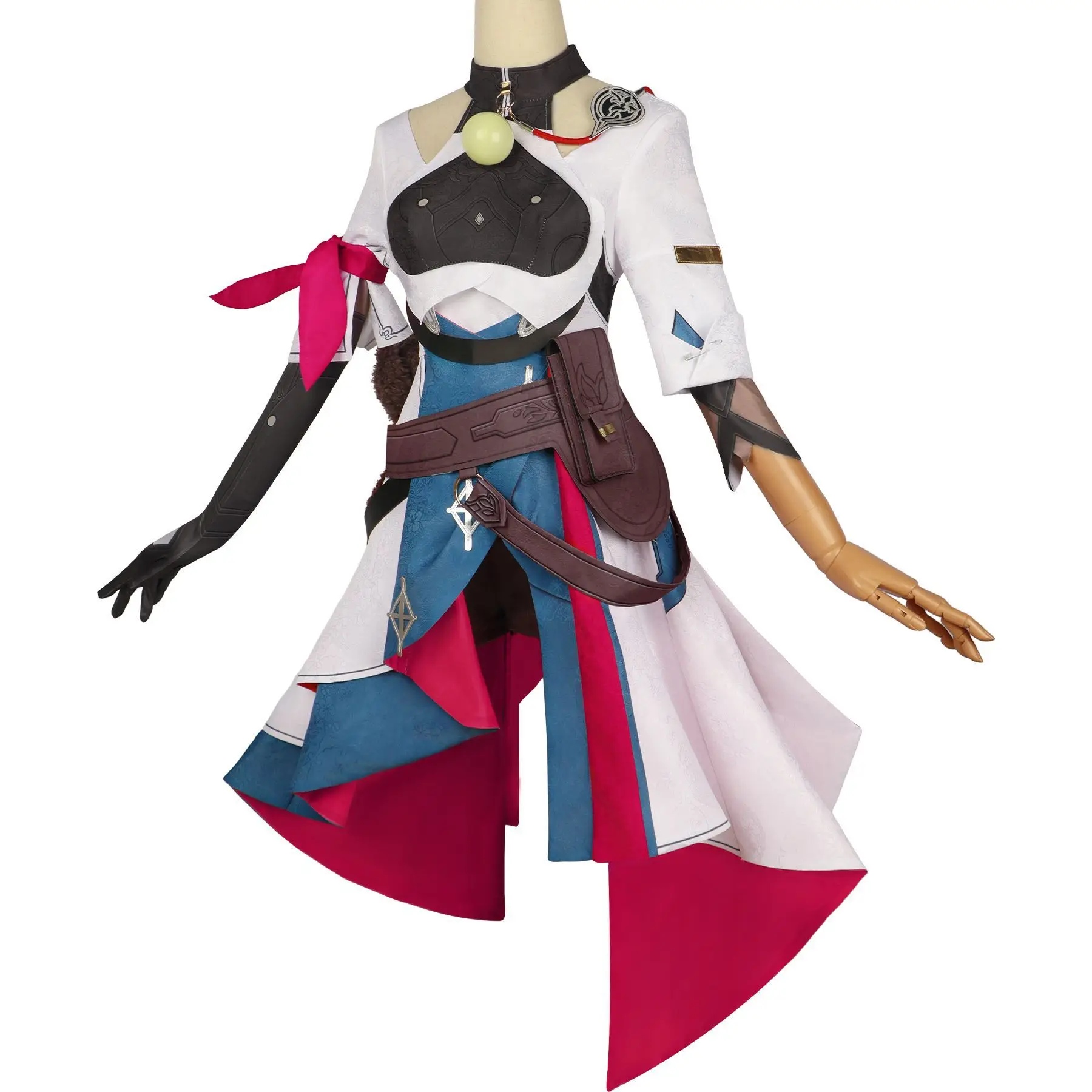 Natasha Volkova Cosplay Honkai: Star Rail Anime Game Cos Clothing Full Set with Bear