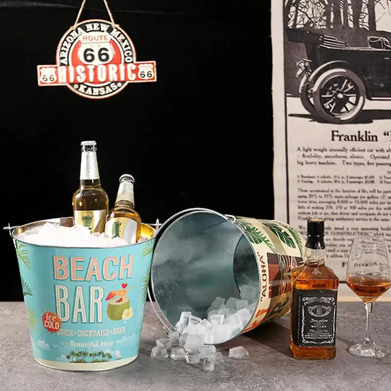 

Ice Bucket For Cocktail Bar Durable In Use Exquisite Workmanship Ice Bucket For Cocktail Bar Easy To Use Easy To Carry Wide
