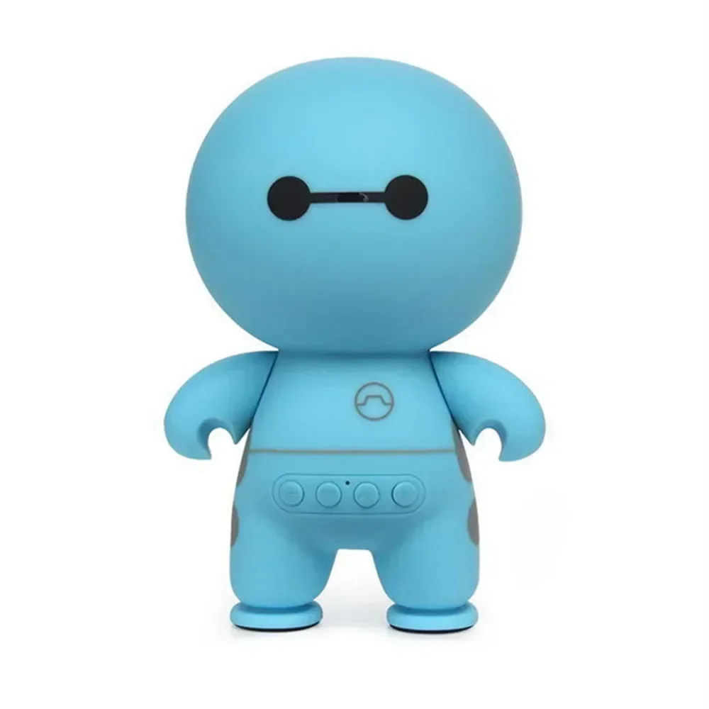 Беспроводной Bluetooth-динамик с микрофоном мультяшный Baymax умная ручная связь