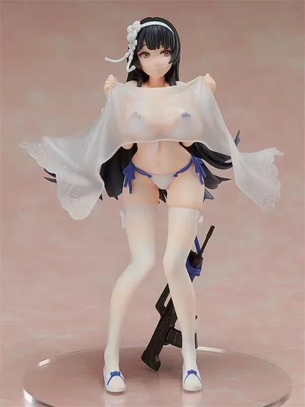 

14CM FREEing S-style Girls Frontline QBZ-95 Swimsuit Dragoncraft Anime Game PVC Action Figure Collection Model Doll toys Gift