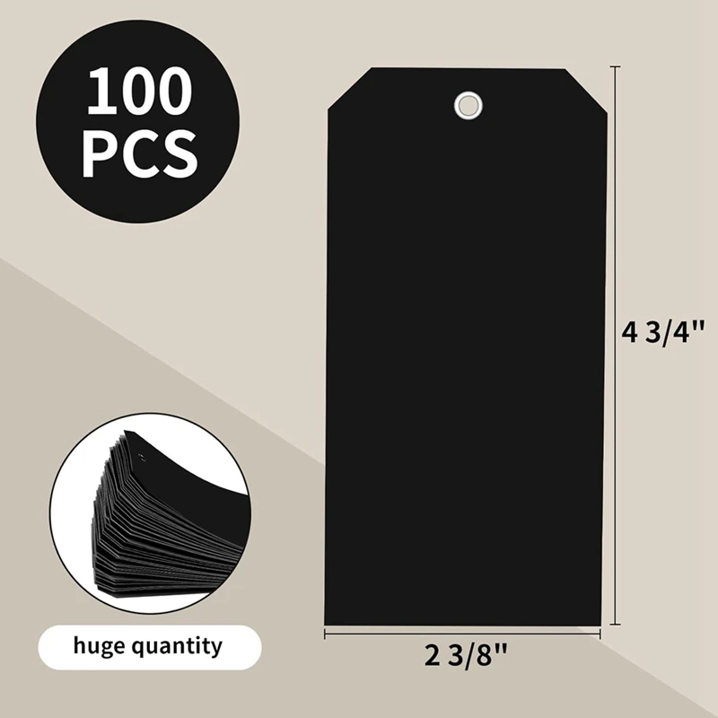 100 шт. пластиковые этикетки с проводами 4/3/4 дюйма X 2/3/8 дюймов