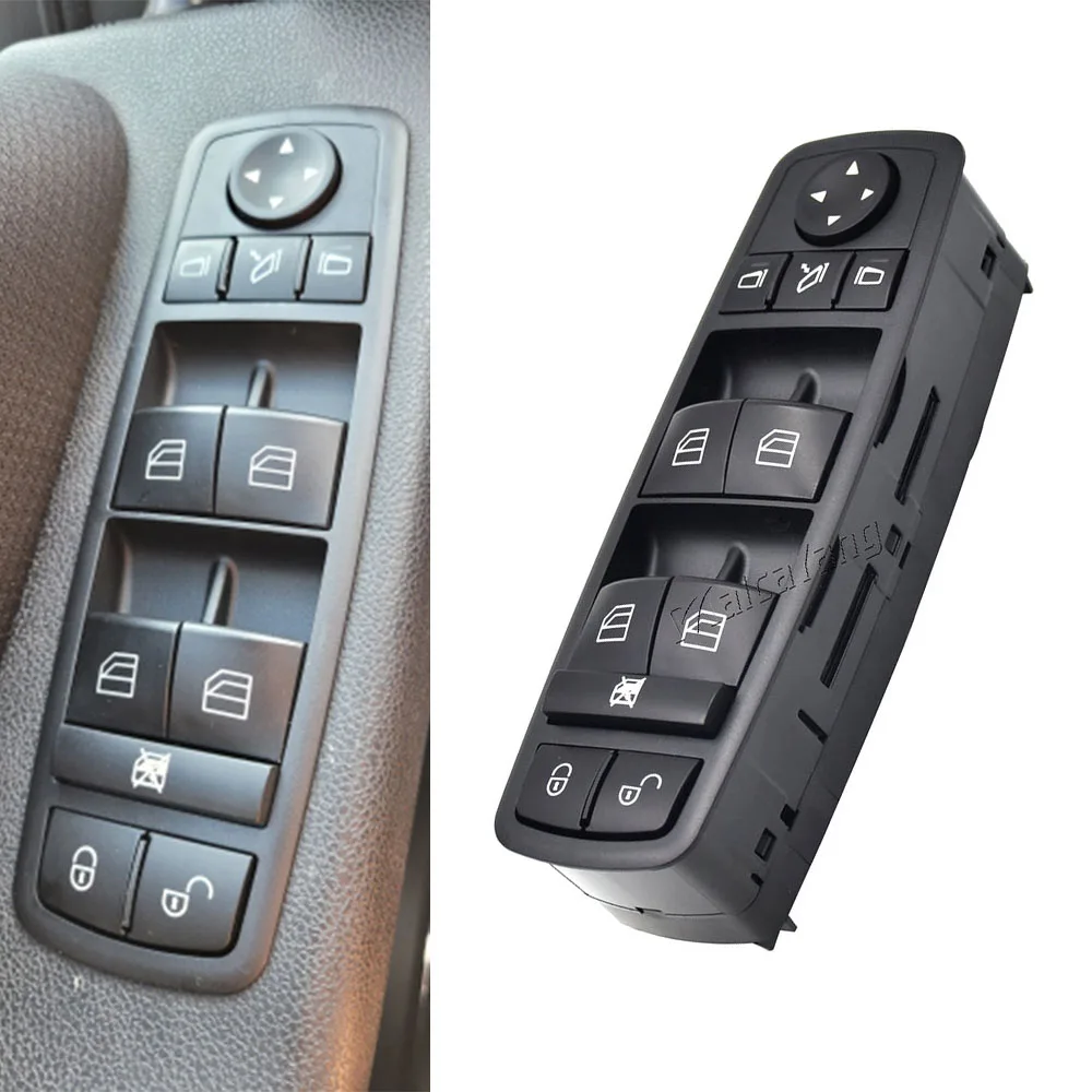 

Power Master Window Switch Button For Mercedes Benz W169 A-Class W245 B-Class GL-Class X164 W164 W251 A1698206710 1698206710