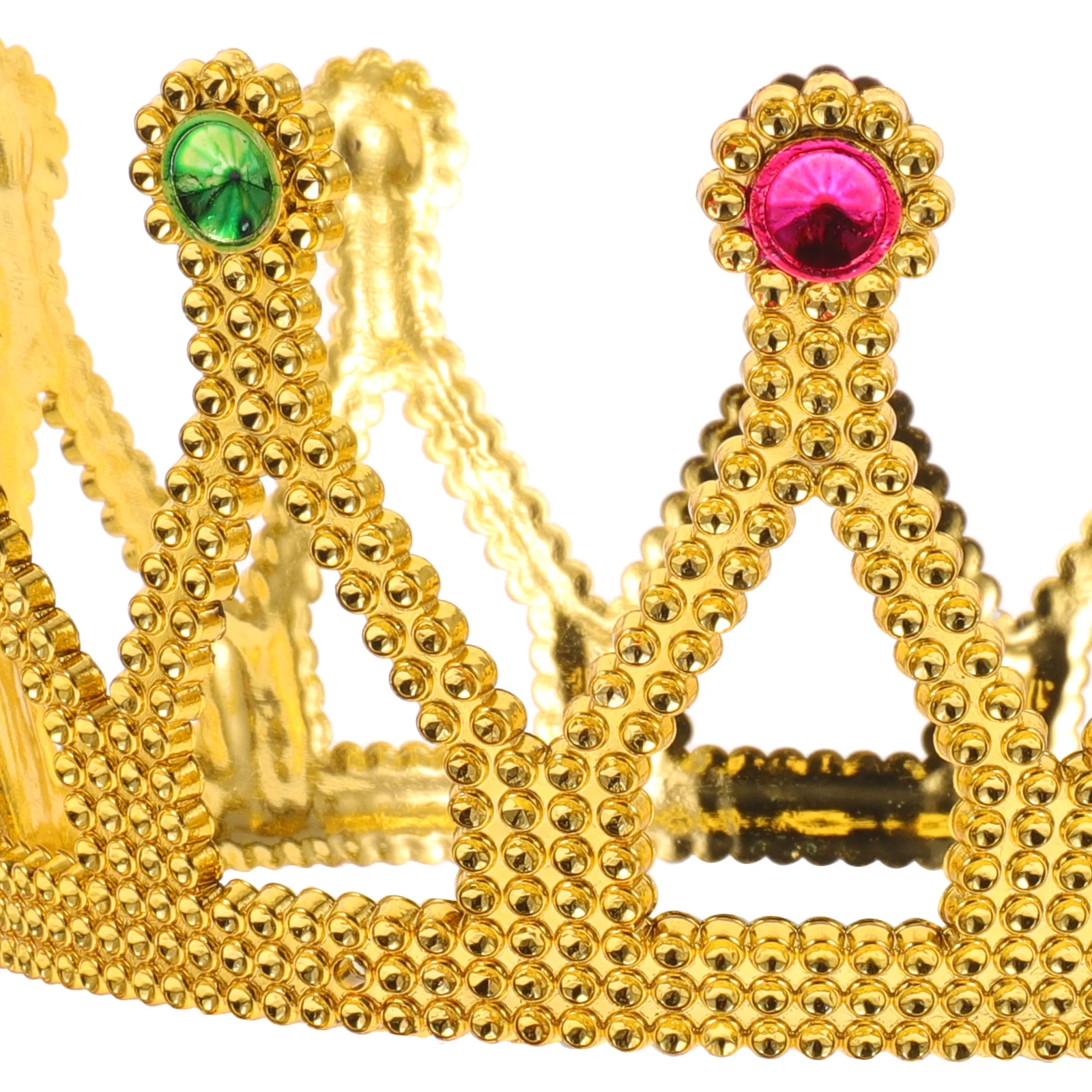 

6 Pcs Crown Headband Headdress Decor Cosplay Hat Glitter Party Plastic Props Child Retro