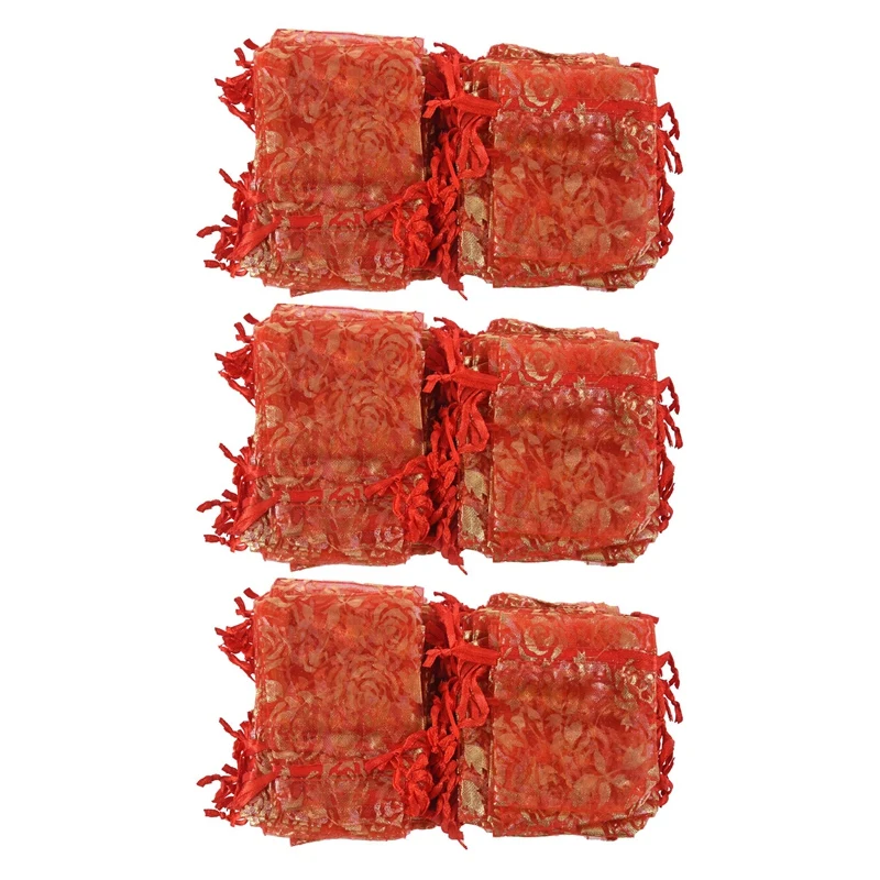 

300 шт., мешочки из органзы, 7 Х9 см