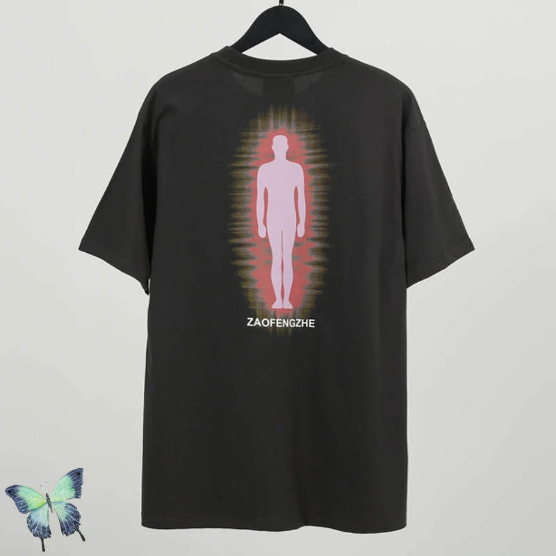 

100% Cotton Chinese Letter Means Pop Creator Men Women High Quality T-shirt