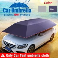 universal car vehicle tent carpicnic umbrella windproof buttons sun shade umbrella car cover no bracket car accessories