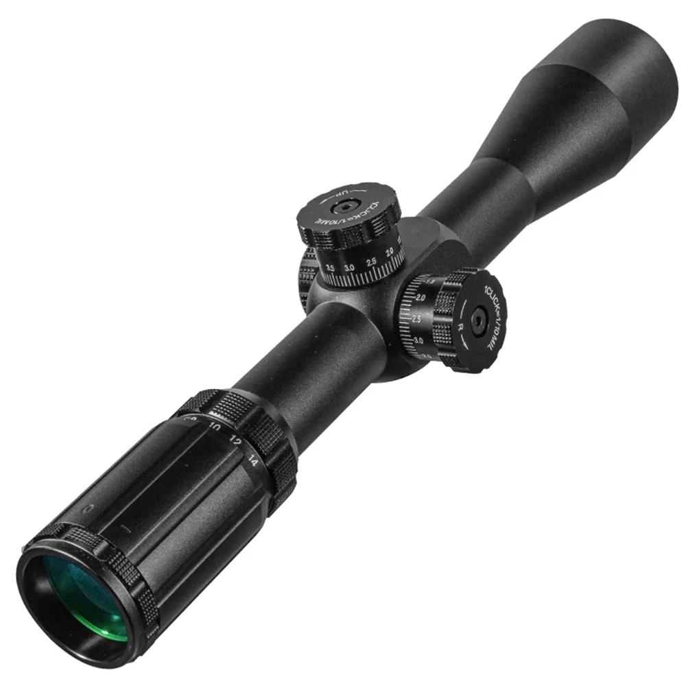 

4-14x44 FFP оптический прицел для охоты тактический прицел снайперский страйкбол аксессуары сетка коллиматорный прицел