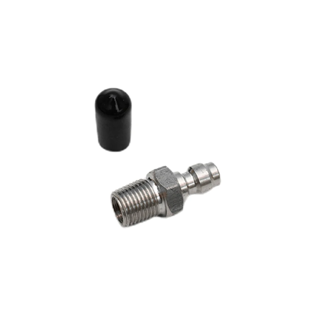 

Male Filled Nipple Kit One Way PCP 8mm Connection Foster Head M10 M8 Paintball Stainless Steel 1/8 BSPP 1/8 NPT