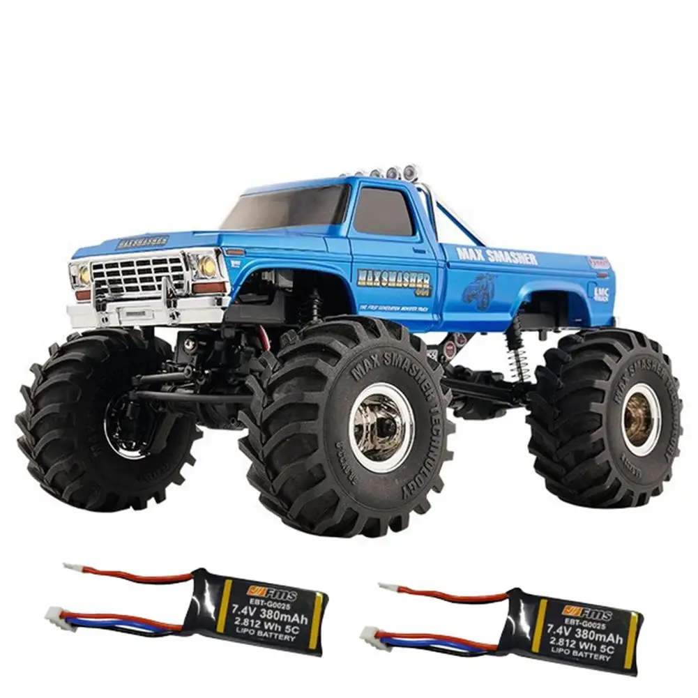

1/24 Rc Car Compatible For Fms Fcx24 Max Smasher Pickup Truck Electric 4wd Climbing Vehicle Toys For Boys Gifts